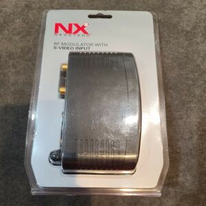 NEW Nexxtech RF Modulator Video Converter Audio Stereo TV Games Adapter